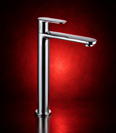 OPEL 12-INCH PILLAR COCK FAUCETS